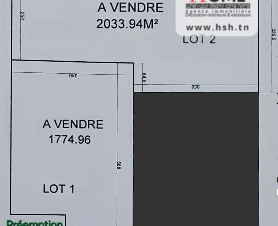 À Vendre Terrain "Coleen" À Bhar Lazreg